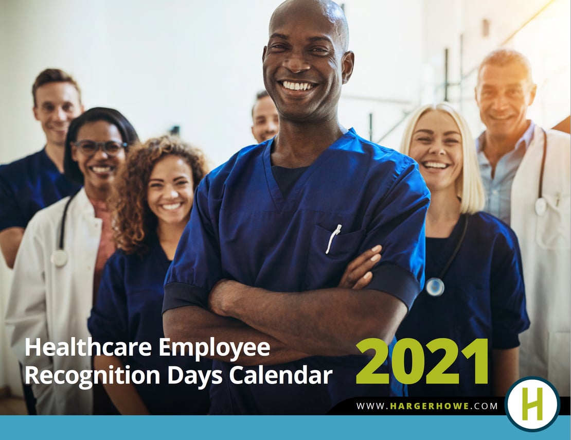 2021 Healthcare Employee Recognition Days Calendar
